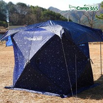 캠프365 동계 별빛 아이스 텐트 툰드라 특대 일반형 4계절용 / 얼음 빙어 낚시 그늘막 암막 텐트, 단품