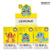 경남제약 맛있는 비타민 레모나산 달콤한맛 2g X 100포 포켓몬 에디션, 단품, 10개