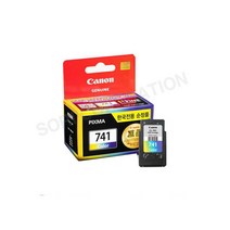 캐논 CL-741 정품잉크 칼라 MX527, 1개, 1개