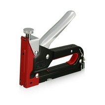 대용량 스테이플러 1Pcs 3in1 Heavy Duty Nietpistool Voor Diy 홈 Decoratie Meubels Nietmachine Met 600 파워 바인딩, 검은 색