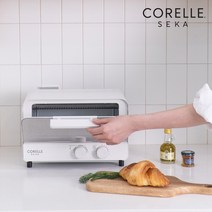 코렐 세카 스팀 오븐 토스터기 화이트 (블랙미러), CS0VAA10AAWW