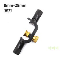 광케이블 스트리퍼 외피 피복 껍질 절단기 탈피기 3종 Wstug 증정, 싱글헤드 8-28.6mm