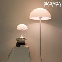 장 스탠드 단 스텐드 거실 사무실 서재 책상 루이스 플로어 버섯 조명 STAND LAMP, 장 스탠드 + 주광색 램프
