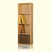 대주기획 4단책장 DIY 17종류 4단책꽂이 정리함, 옐로우옹이
