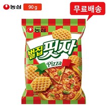농심 벌집핏자 90gx6봉/피자맛스낵/벌집피자/무배