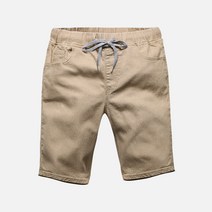 고스트리퍼블릭 남성용 베이직 스판 밴딩 5부 청반바지 DP-80