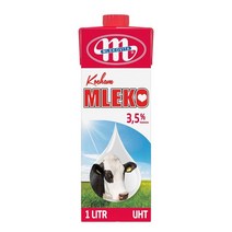 [ 멸균우유1L ] 믈레코비타 멸균우유1L X 10팩 / 수입우유/ 폴란드우유/, 30팩, 1L