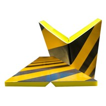 반사지 V컷팅보호대 10개 1세트 코너보호대 모서리방지가드 안전보호대 건물 주차장 기둥 차량 쿠션