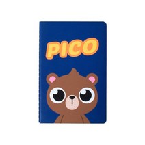 피코 미니 노트 무지 공책 아기곰 캐릭터 선물 크리스마스 귀여운 생일 키덜트 조카 샵 유아 스프링 러블리 연습장 류 어린이 아이들 사무용품 선 굿즈 날 집생일 초등학생생일 예쁜 만화 생활용품 키즈 아동 문구 학용품 유치원생일 팬시 장난감가게 수첩 집 유치원, 본상품선택