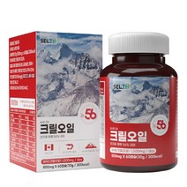 크릴 오일 56, 1개, 60캡슐