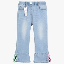 신디키즈 에스더버니 짝짝 배색 부츠 데님 CITJ22T03_엑스코점