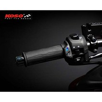 오토바이 열선그립 코소 LED 5단계 조절 히팅그립 120mm PCX 포르자 NMAX 엑스맥스300