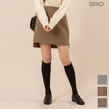스파오 스파오 체크 미니스커트(자켓set)_SPWH84TG13