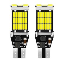 2x T15 921 W16W LED 전구 자동차 백업 후진 조명 BMW X1 F48 X3 F25 X4 F26 X5 F15 X6 F16 G01, 01 WHITE