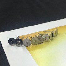 비즈공예 원석 6미리메터와트 500 개갑팩 스테인레스 스틸 쥬얼리 귀 스터드 귀걸이 핀 액세서리 보석 결과, 한개옵션0