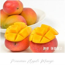 항공 직수입 후숙 페루산 애플망고 2kg 3kg 4kg임 배송혜택 리뷰추첨, 3kg(6~8개)