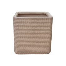 사각바구니 토분, 18 cm