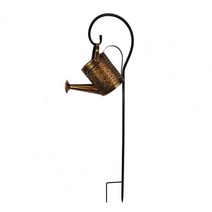 미니분수대 실내 인테리어 연못 Solar Light for Home Detachable Garden Stake Lamp Waterfall Design Wro, 01 Beige