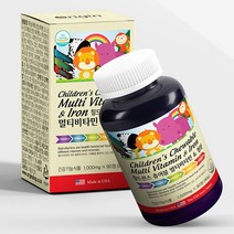 오리진 칠드런스 츄어블 멀티비타민 앤 철분 90정, 단품