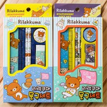 유아 리락쿠마 문구세트 초등학교 종업선물 학용품 유치원 학용품선물세트 졸업선물