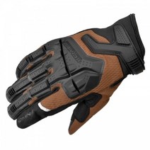 KOMINE GK-247 여름 어드벤처 메쉬 글러브, BROWN-BLACK