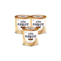 일동후디스 Ildong Foodis 트루맘 TRUEMOM 초유밀 산양 플러스 90g 3캔, 트루맘 초유밀 산양 플러스 90g