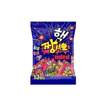 롯데 핵짱셔요 미니 벌크 195g 젤리 탕비실 어린이집 사무실간식 주전부리, 12개