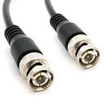 에스테크 BNC 동축 케이블/길이선택//3C-2V 75옴/CCTV/카메라/DVR등에 사용/골드핀 사용/선명한 영상및 데이터 전송, 5M, 1개