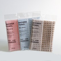 소프렌 건조가 빨라 위생적인 샤워타올 3개