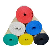 스크린골프 메모리폼 충돌 방지 벽지, 크림 화이트, 폭 0.5미터 [두께 10mm]