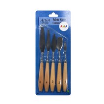 아클라 프리미엄 페인팅 나이프 5종 세트 유화 아크릴 미술도구