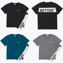 네파키즈 (특가할인)백포인트 트레이닝 반팔세트 KHD5963