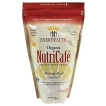 Enerhealth 뉴트리카페 오가닉 홀 빈 커피, 홀빈(분쇄안함), 340g