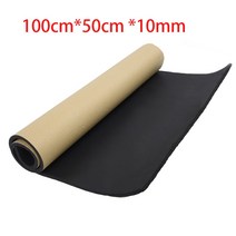 방음 시트 스펀지 자동차풍절음 흡음테이프 1Roll 100cmx50cm 10mm/5mm Adhesive Closed Cell Foam Sheets Soundproof Insula, 01 금