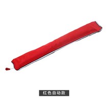 자동 팽창식 구명 조끼 라이프 자켓 허리 풍선 선상 부력 낚시 루어, 프리사이즈, 레드