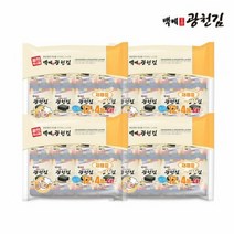 브랜드없음 백제광천김 재래 도시락김4g x 64봉, 4. 백제광천김 파래 전장김20g x 10봉, 선택완료