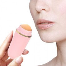 페이스 오일 롤러 1+2 얼굴 티존 마사지 모공 기름 흡수 지성 피지 제거 휴대용 컨트롤 기름, 페이스 오일 롤러_블랙