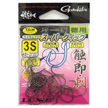 가마가츠 앵환 커스텀 훅 슈퍼퀵 덕용포장바늘 참돔타이라바, 덕용SS-671568