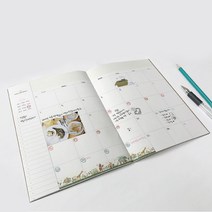 일일 계획표 업무일지 스케줄 관리 A5 만년 스케줄러, 쿠팡1 본상품선택