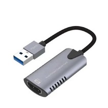 4K USB3.0 to HDMI캡쳐보드 영상편집 닌텐도 PS5 녹화 카드 캡처보드 스위치 동 비디오캡쳐, 단품