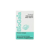 BioGaia 바이오가이아 프로덴티스 포 검스 & 티스 민트 맛 30 로젠지 미국