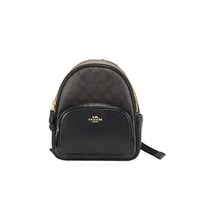 Coach Outlet 미니 코트 백팩(IM/브라운/블랙)