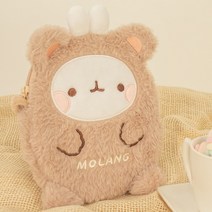 몰랑 보들보들 테디 핸드폰가방 몰랑이 휴대폰 크로스백 가방