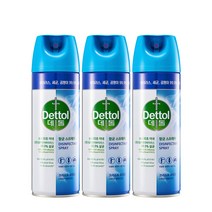 데톨 항균 스프레이 크리스프 브리즈 450ml, 3개