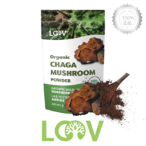 루브 자연산 차가버섯 분말 142g 가루 효능 폴리페놀 안토시아닌 마그네슘 칼륨 함유, 1개, 기본