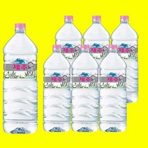 휘오 제주워터 2L6 안전한생수 물 맛있는 2리터 6개 사무실 회사 워크샵