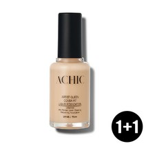 [1+1] 어시크 아티스트 퀸 커버핏 리퀴드 파운데이션 55ml, [파운데이션] #01 뉴트럴 바닐라, [파운데이션] #02 뉴트럴 베이지