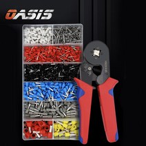펜홀단자 핀터미널 페놀단자 1200pcs 단자 압착기 압착슬리브 연결 전선압착툴, B47:펜홀단자1200pcs(압착기미포함)