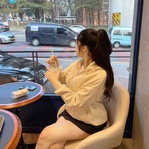 오버핏 사계절 얇은 후드집업 포근한 기모 무지 학생 교복 베이직 집업