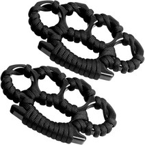 신흥클라스 호신용 고강도 너클 2p, 블랙